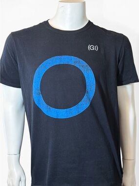The Germs GI Blue Circle Album Graphic Tee Shirt Size L